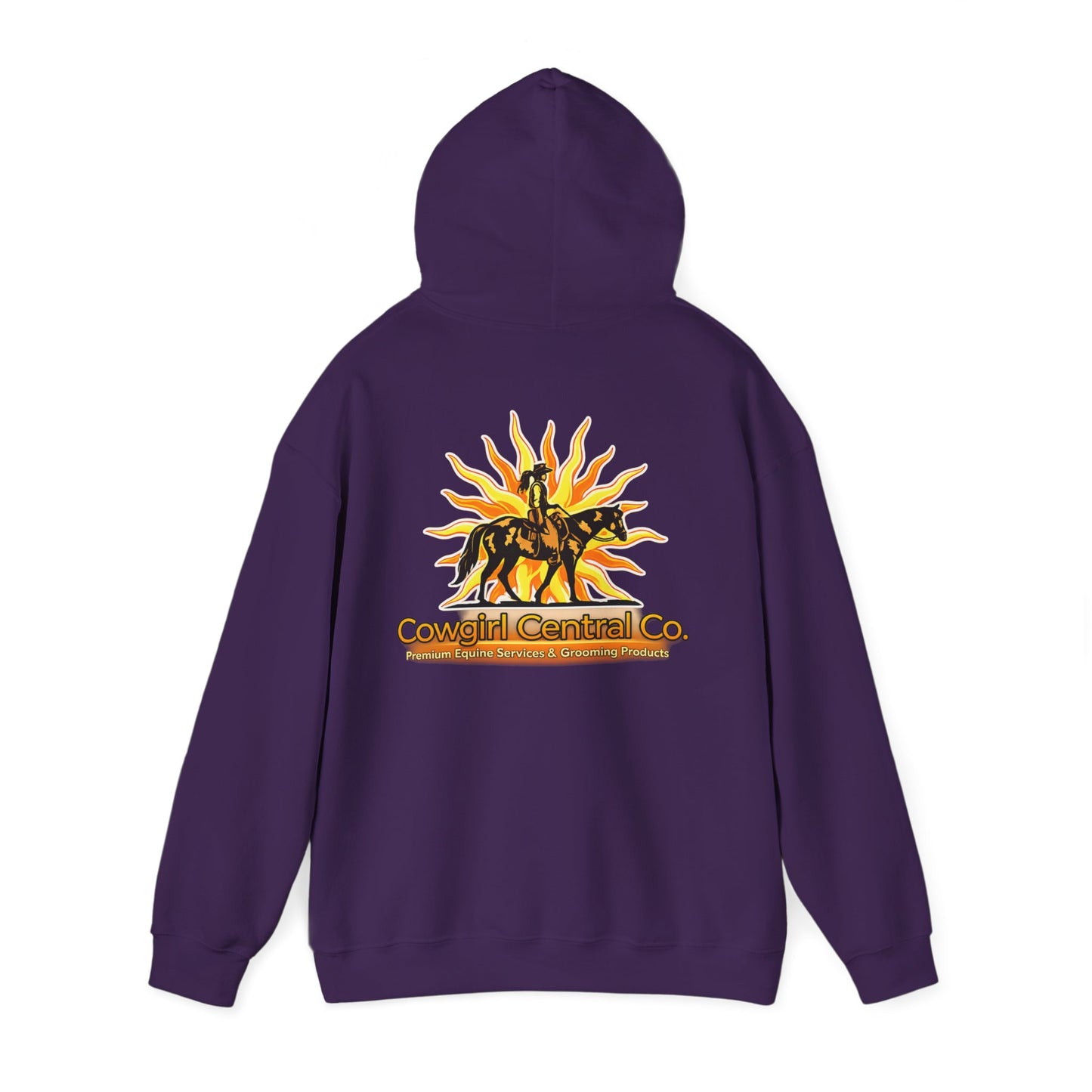 Cowgirl Central Co. - Branded Heavy Blend Hooded Sweatshirt