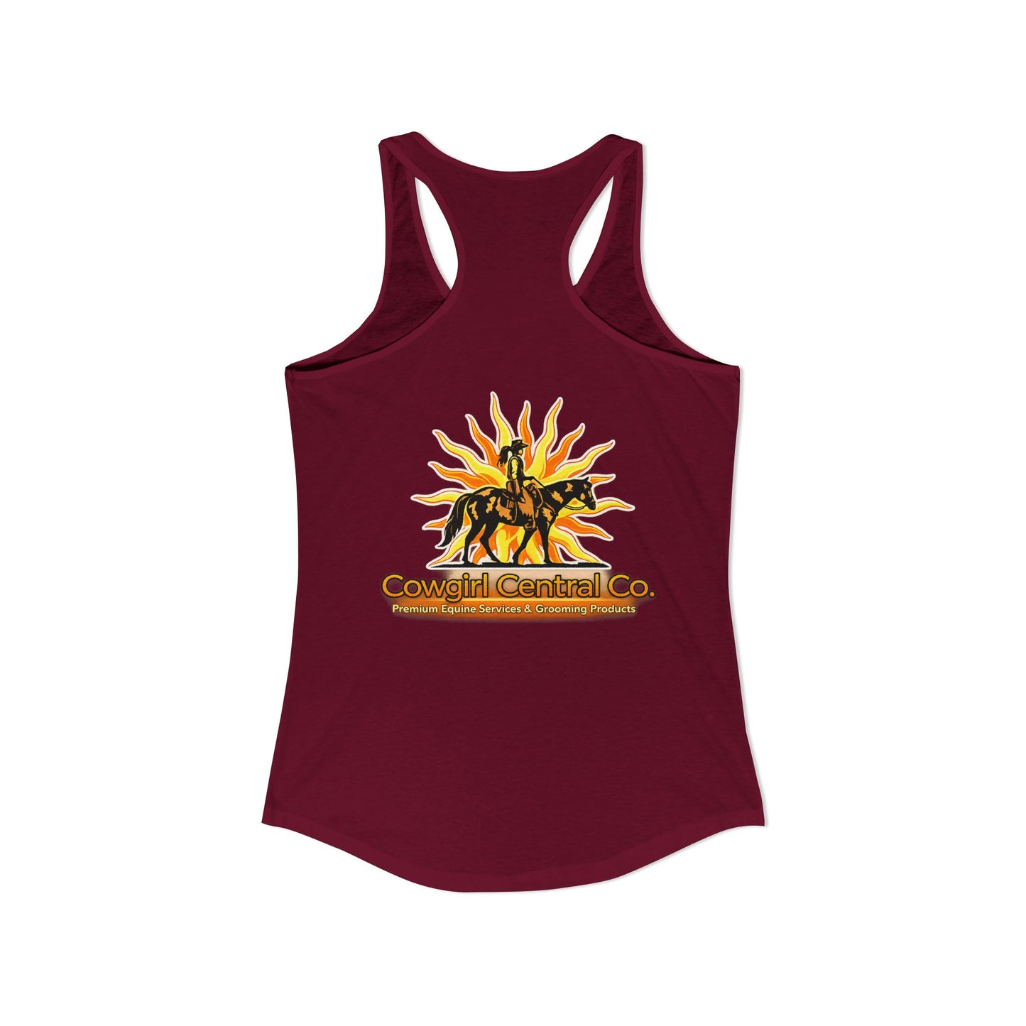 Cowgirl Central Co. Racerback Tank