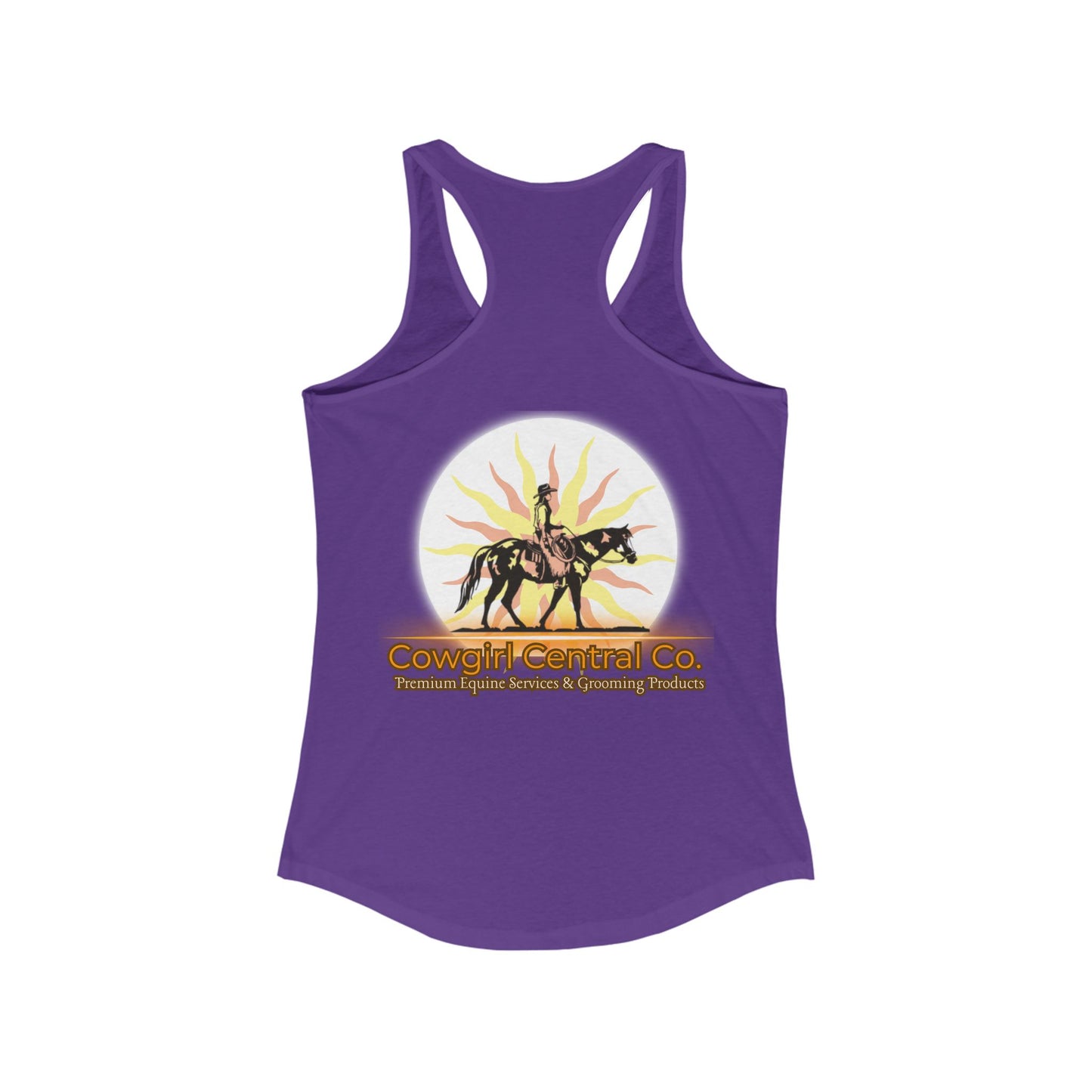 Cowgirl Central Co. Women's Racerback Tank