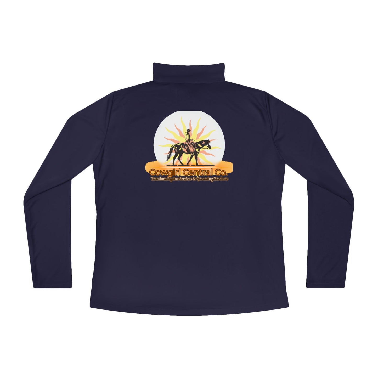 Cowgirl Central Co. Quarter-Zip Pullover
