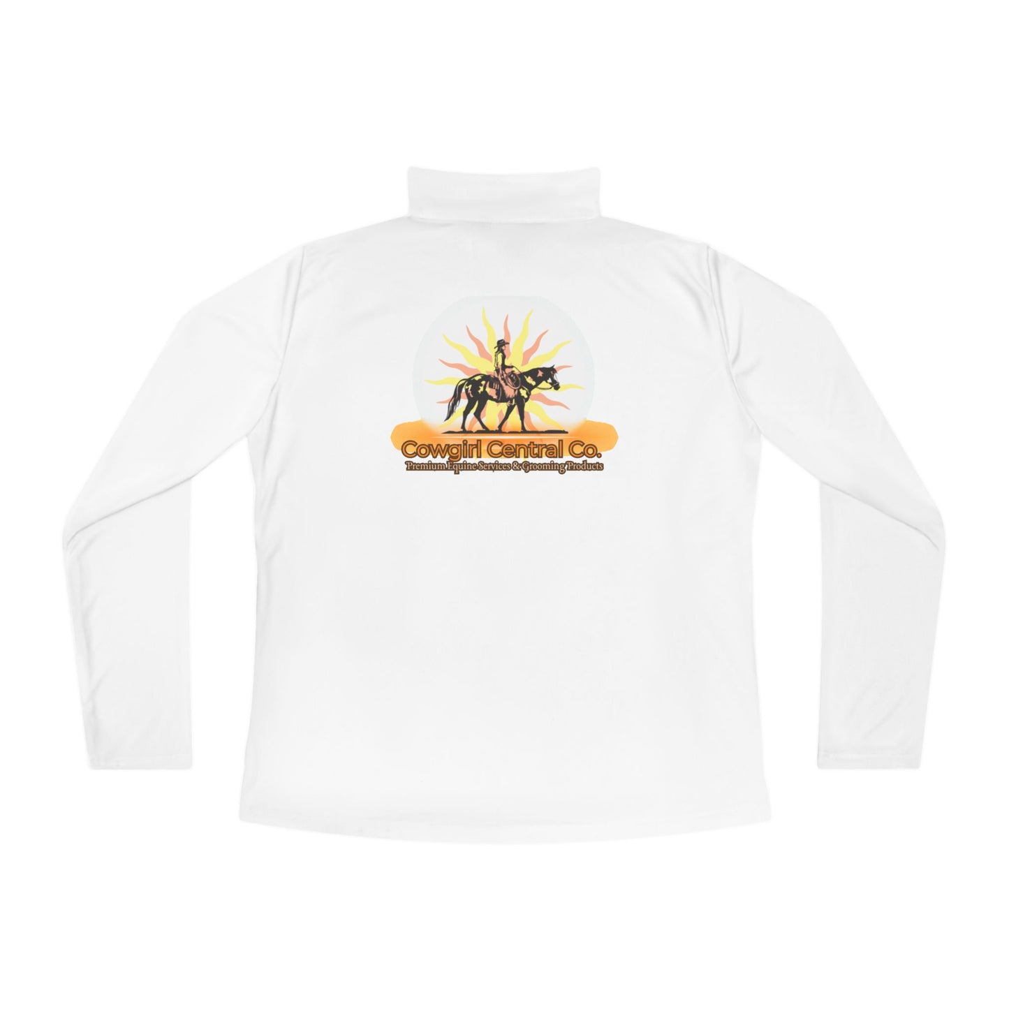 Cowgirl Central Co. Quarter-Zip Pullover