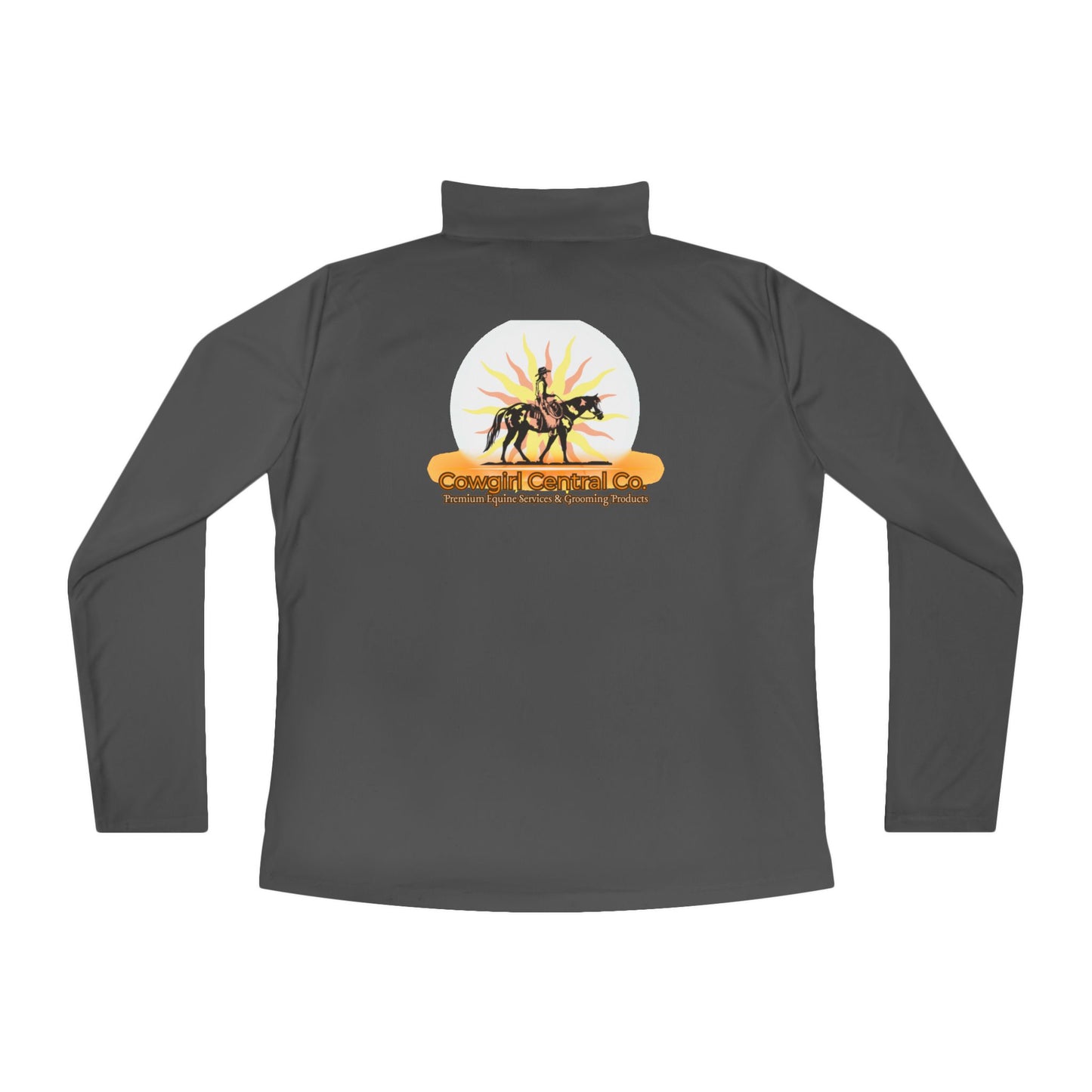 Cowgirl Central Co. Quarter-Zip Pullover