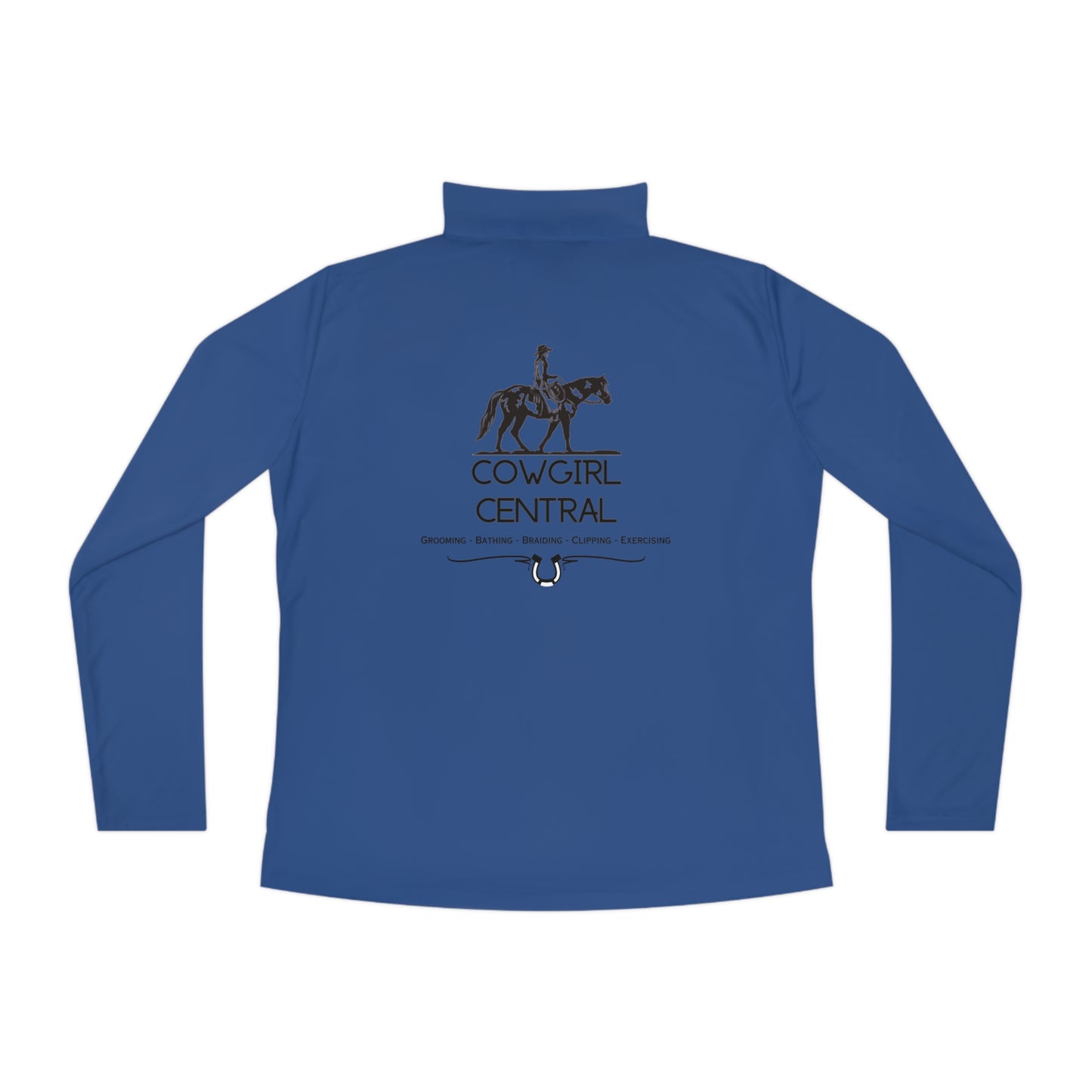 Cowgirl Central Co. Quarter-Zip Pullover