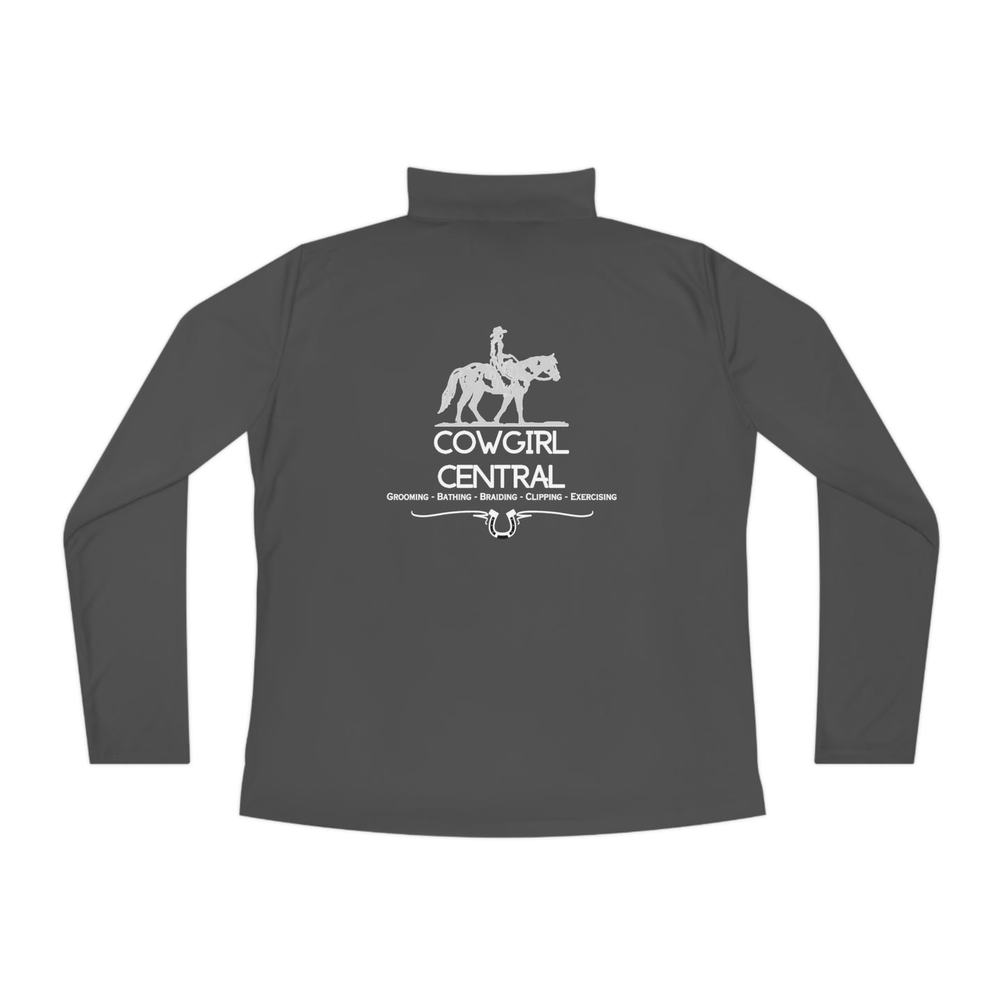 Cowgirl Central Co. Quarter-Zip Pullover