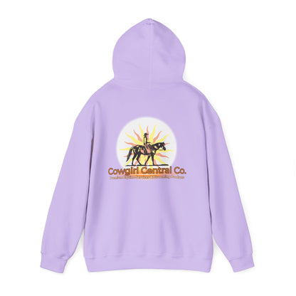 Cowgirl Central Co. - Branded Heavy Blend Hooded Sweatshirt