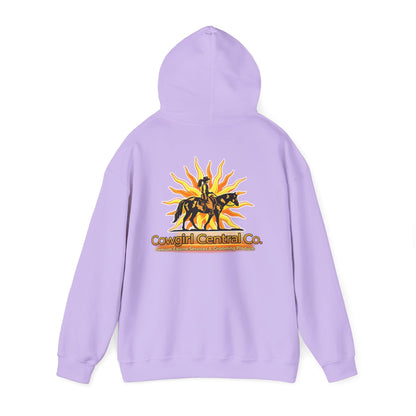 Cowgirl Central Co. - Branded Heavy Blend Hooded Sweatshirt
