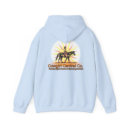 Cowgirl Central Co. - Branded Heavy Blend™ Hooded Sweatshirt