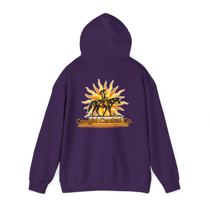 Cowgirl Central Co. - Branded Heavy Blend Hooded Sweatshirt