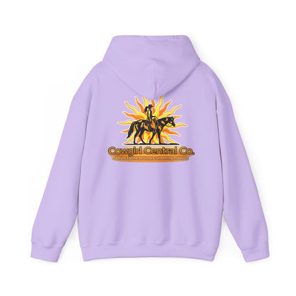 Cowgirl Central Co. - Branded Heavy Blend Hooded Sweatshirt
