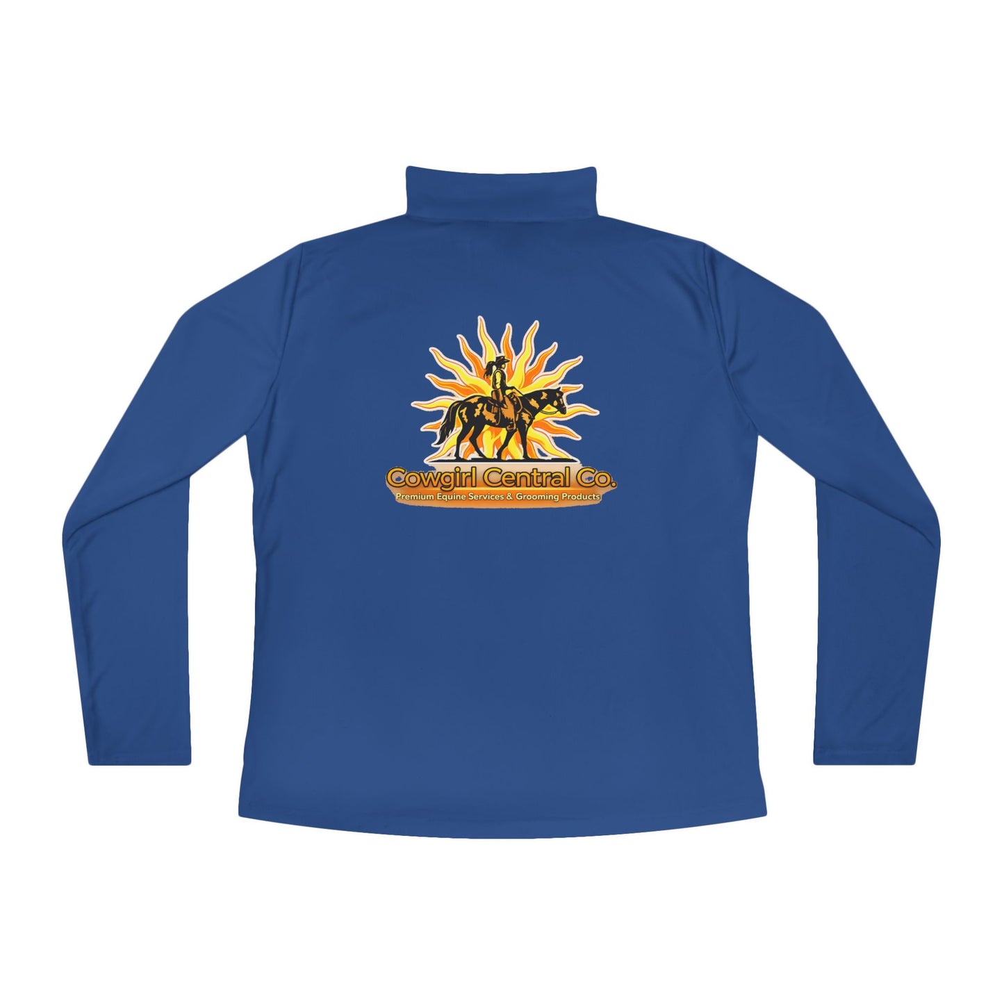 Cowgirl Central Co. Quarter-Zip Pullover