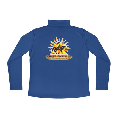 Cowgirl Central Co. Quarter-Zip Pullover