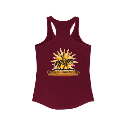 Cowgirl Central Co. Racerback Tank