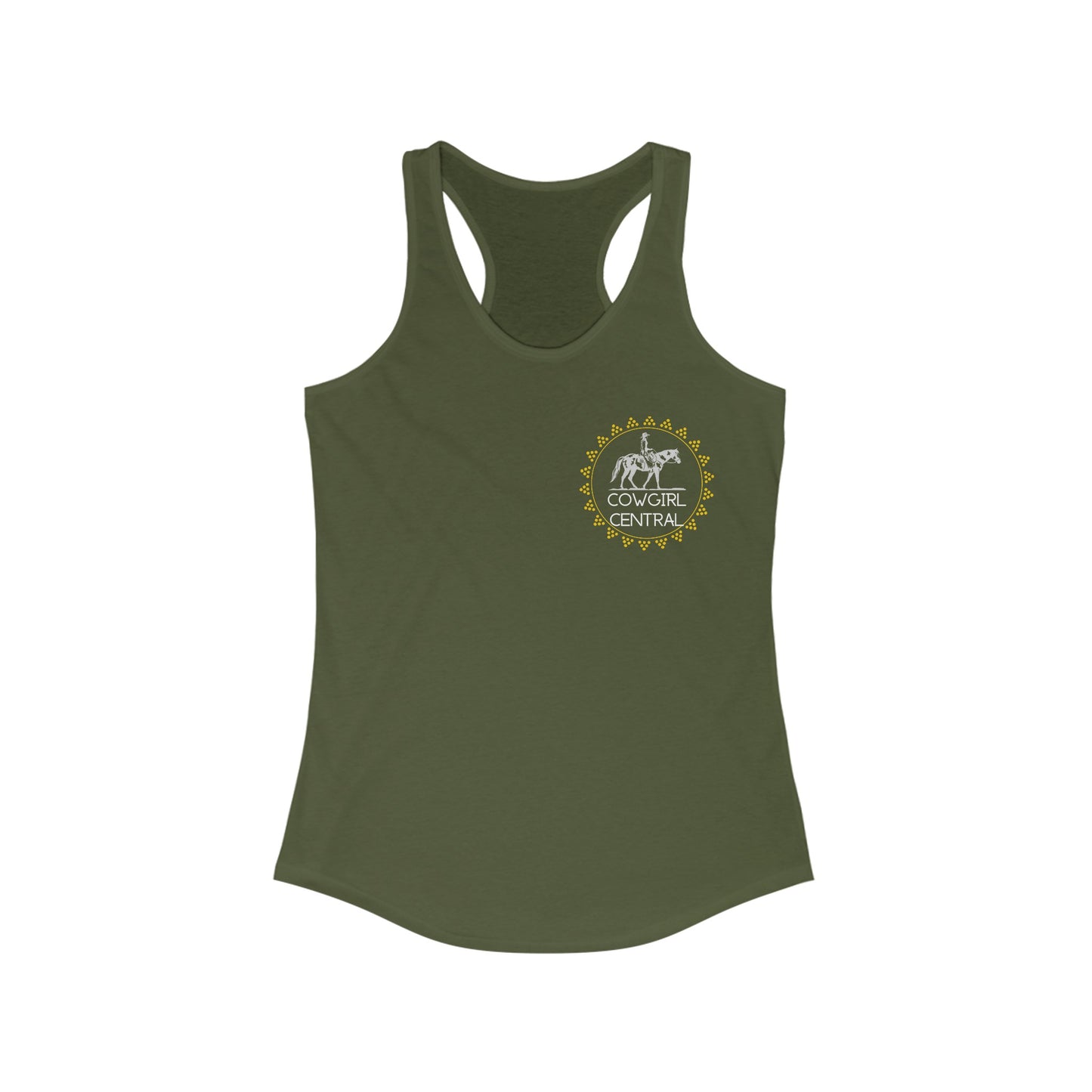 Cowgirl Central Co. Women's Racerback Tank