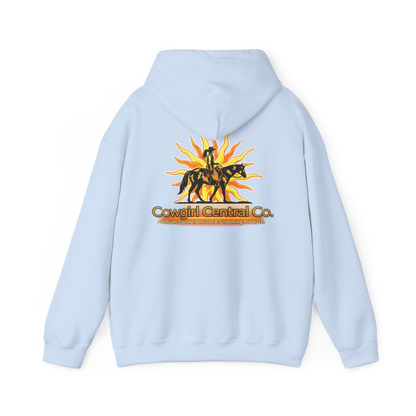 Cowgirl Central Co. - Branded Heavy Blend Hooded Sweatshirt