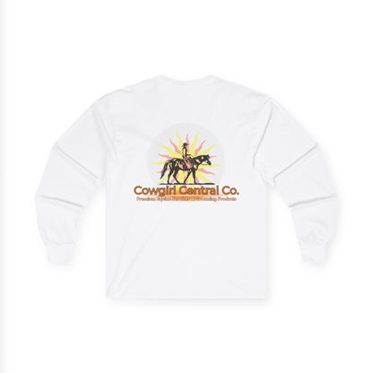 Cowgirl Central Long Sleeve Tee