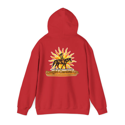 Cowgirl Central Co. - Branded Heavy Blend Hooded Sweatshirt