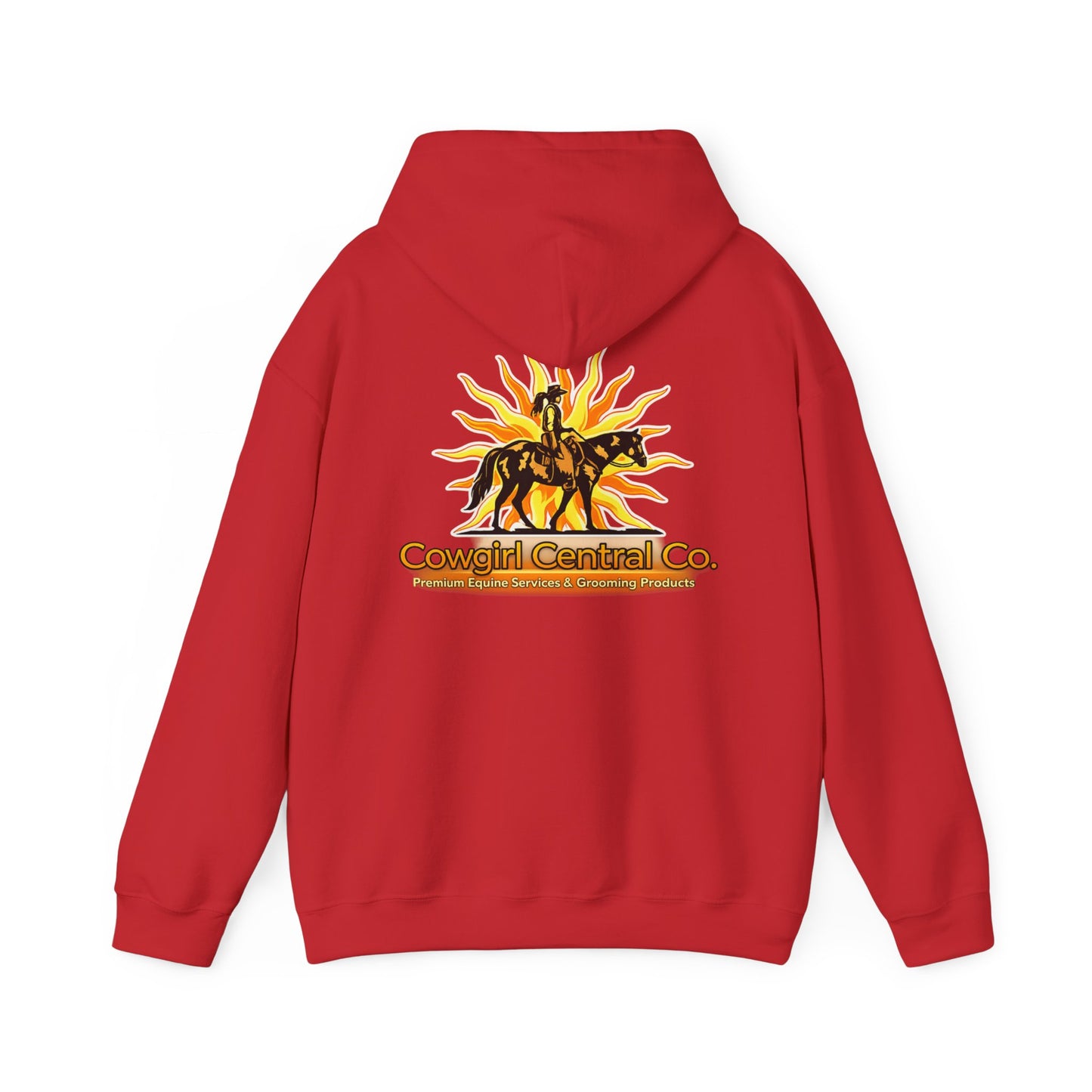 Cowgirl Central Co. - Branded Heavy Blend Hooded Sweatshirt
