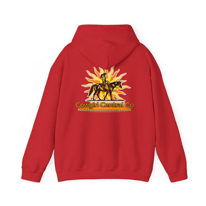 Cowgirl Central Co. - Branded Heavy Blend Hooded Sweatshirt