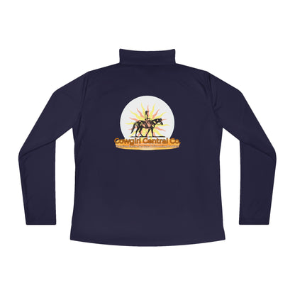 Cowgirl Central Co. Quarter-Zip Pullover