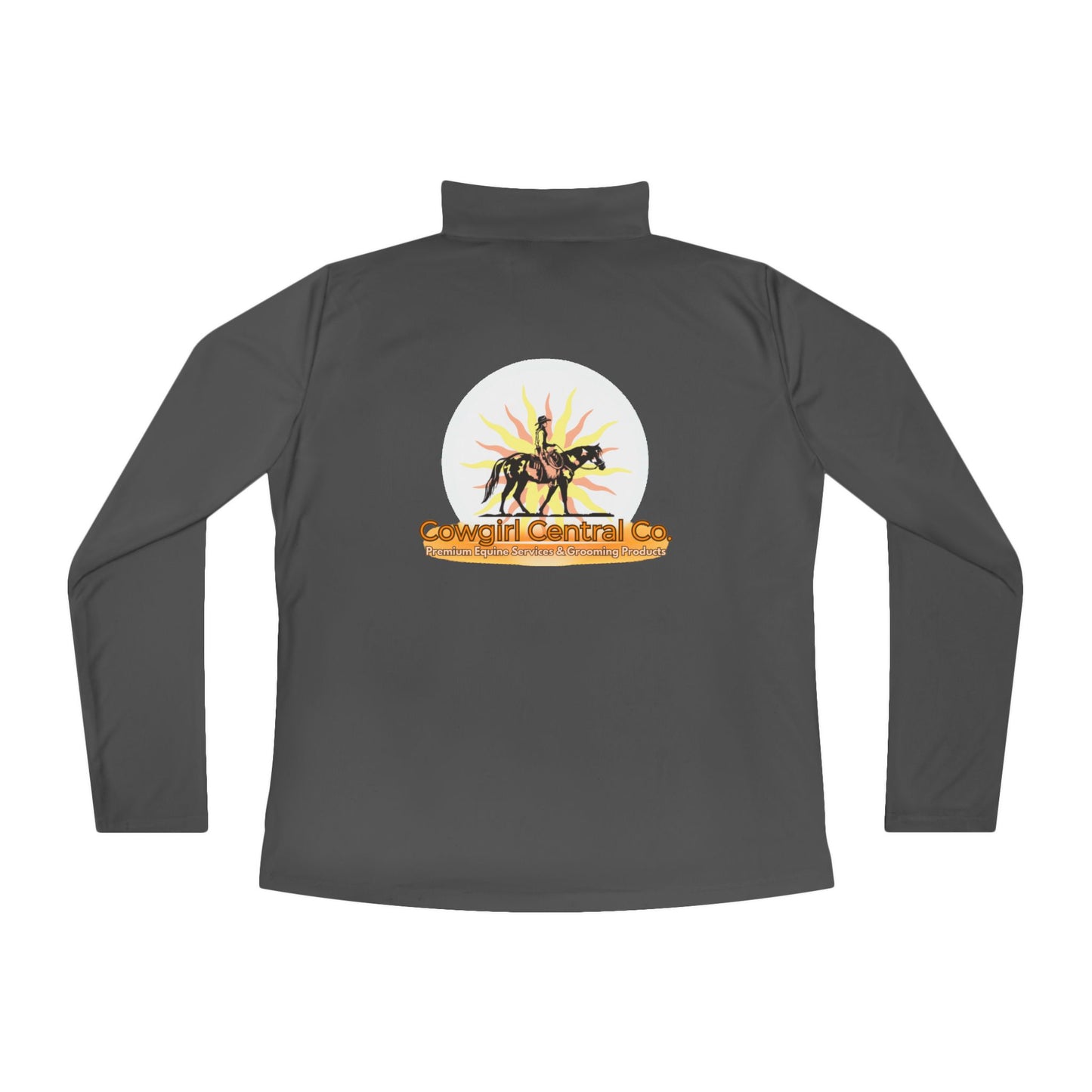 Cowgirl Central Co. Quarter-Zip Pullover