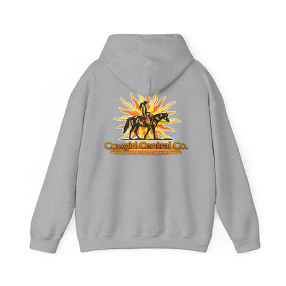 Cowgirl Central Co. - Branded Heavy Blend Hooded Sweatshirt