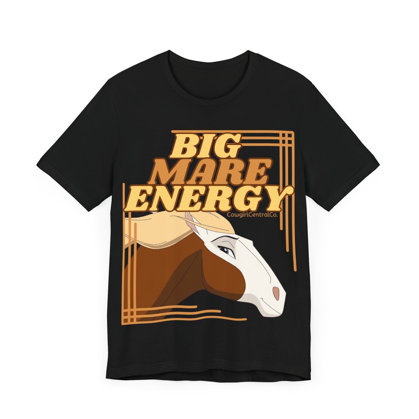 Big Mare Energy - Jersey Short Sleeve TShirt - Horse T Shirt - Equestrian Clothing - Western Apperal