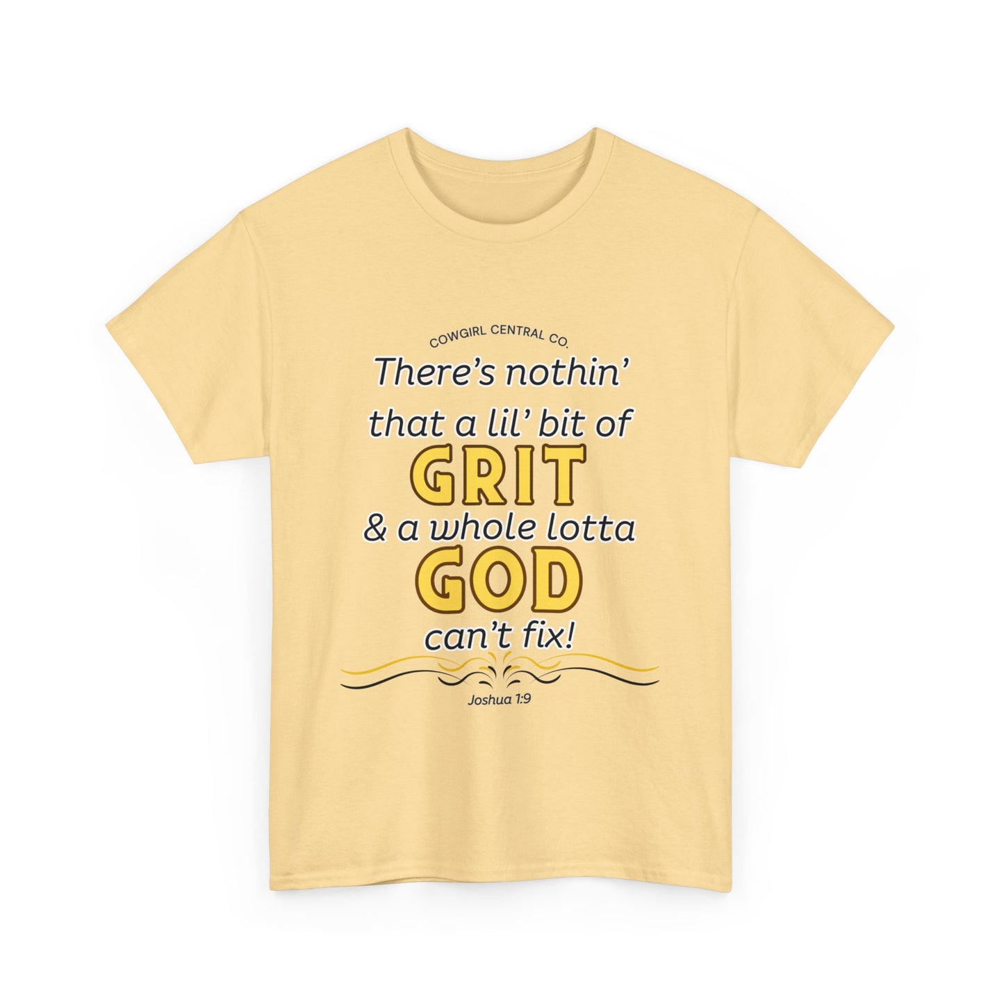 GRIT & GOD Cotton Tee