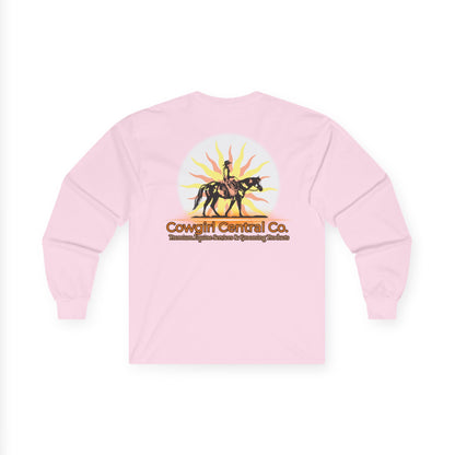 Cowgirl Central Long Sleeve Tee