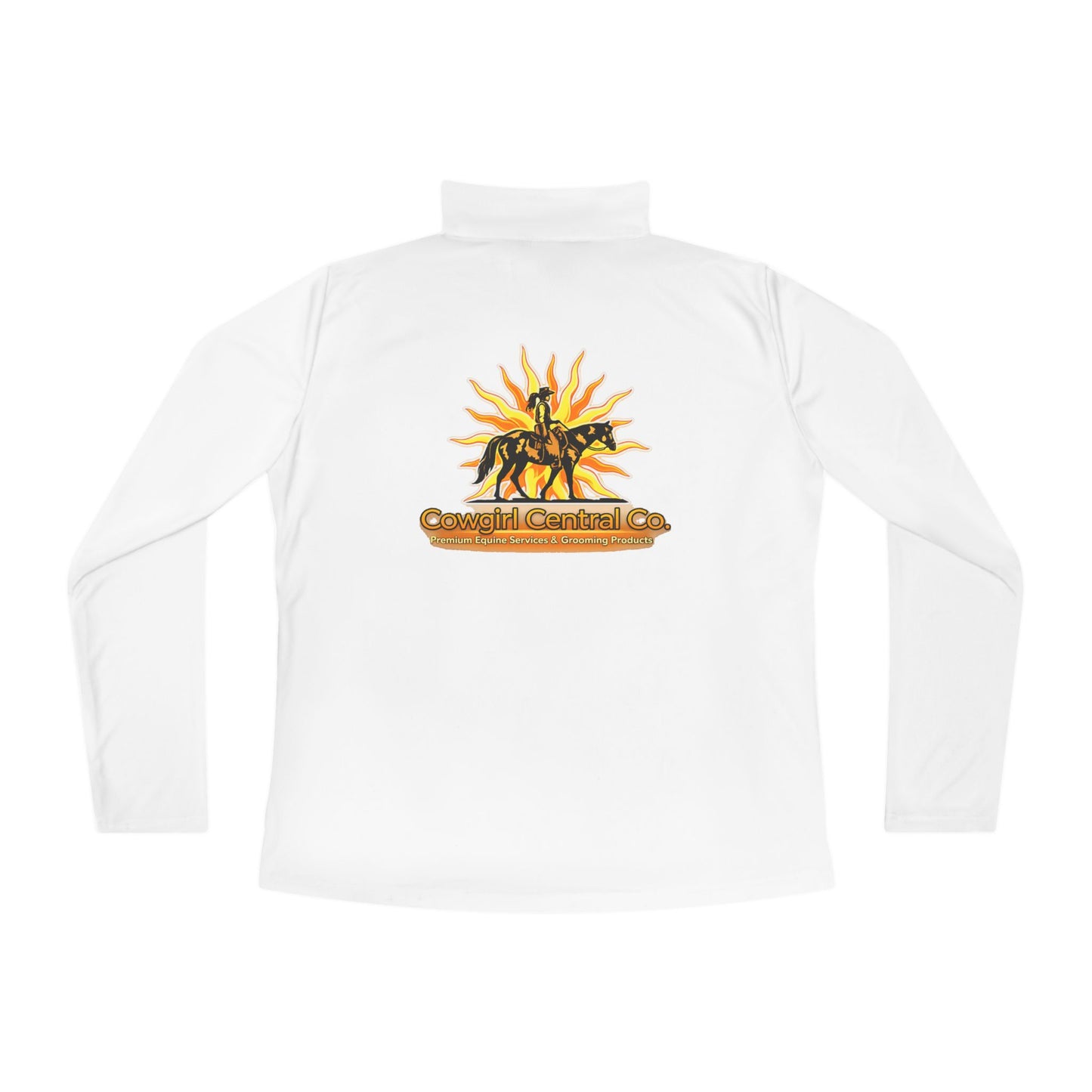 Cowgirl Central Co. Quarter-Zip Pullover