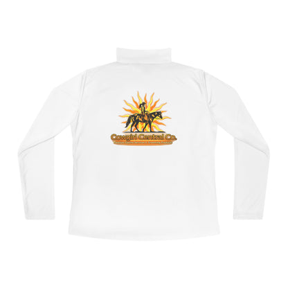 Cowgirl Central Co. Quarter-Zip Pullover