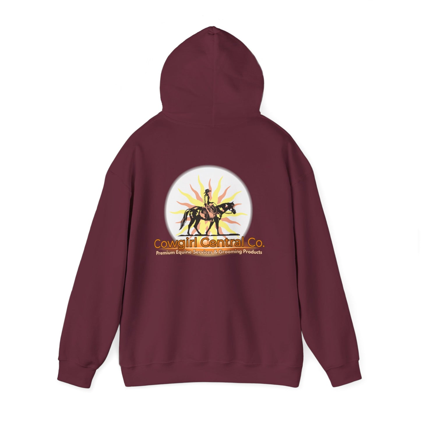 Cowgirl Central Co. - Branded Heavy Blend Hooded Sweatshirt
