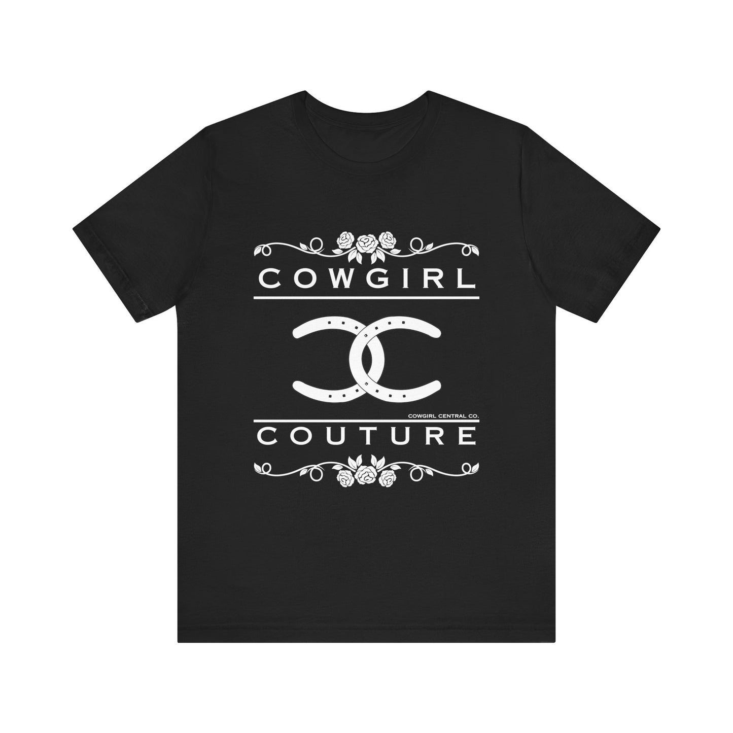 Cowgirl Couture - Short Sleeve TShirt - Rodeo Shirt - Comfort Colors Shirt - Cowgirl Fashion