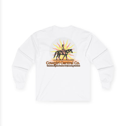 Cowgirl Central Long Sleeve Tee
