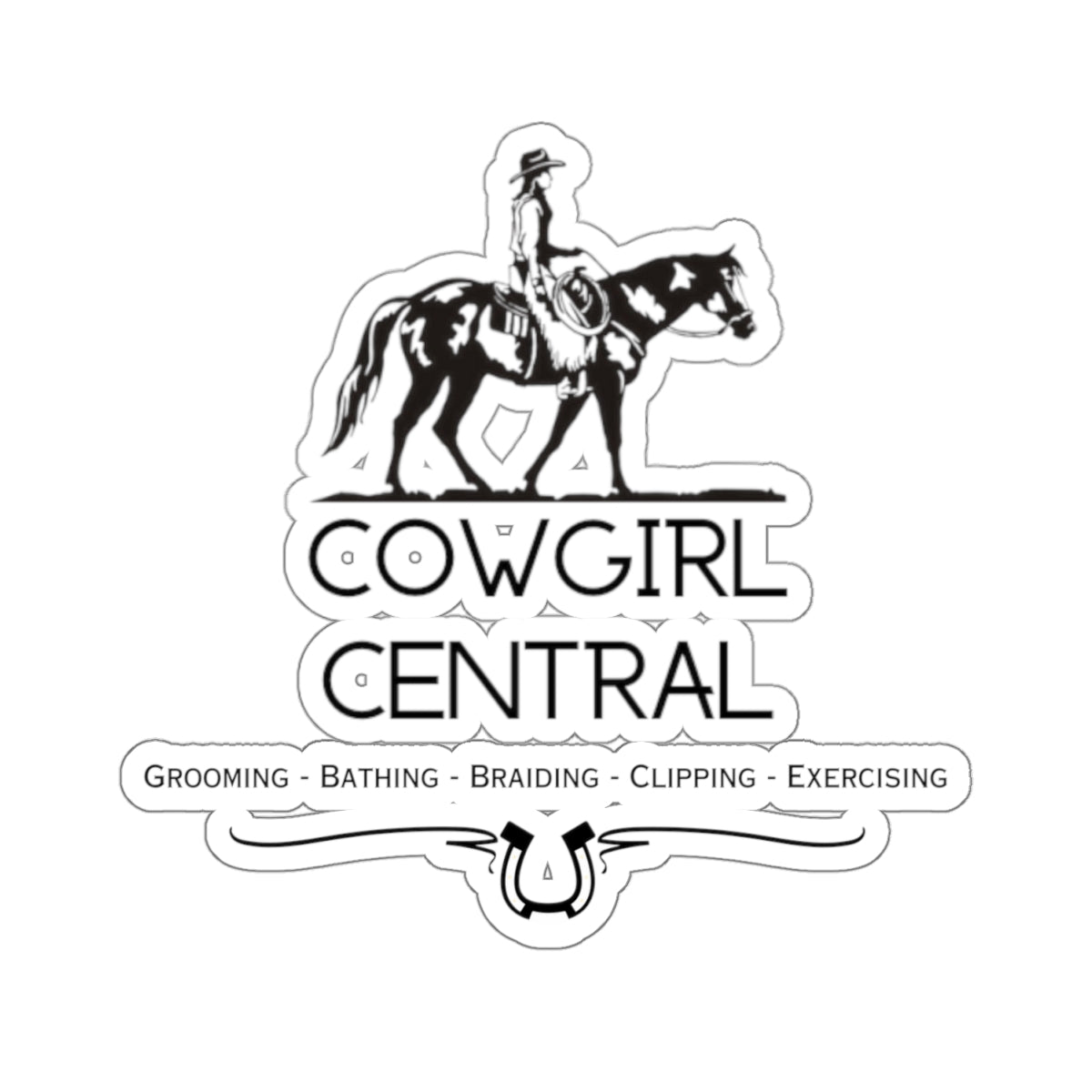 Cowgirl Central Co. Stickers