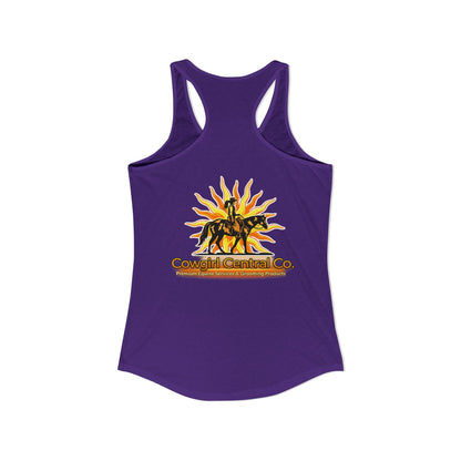 Cowgirl Central Co. Racerback Tank