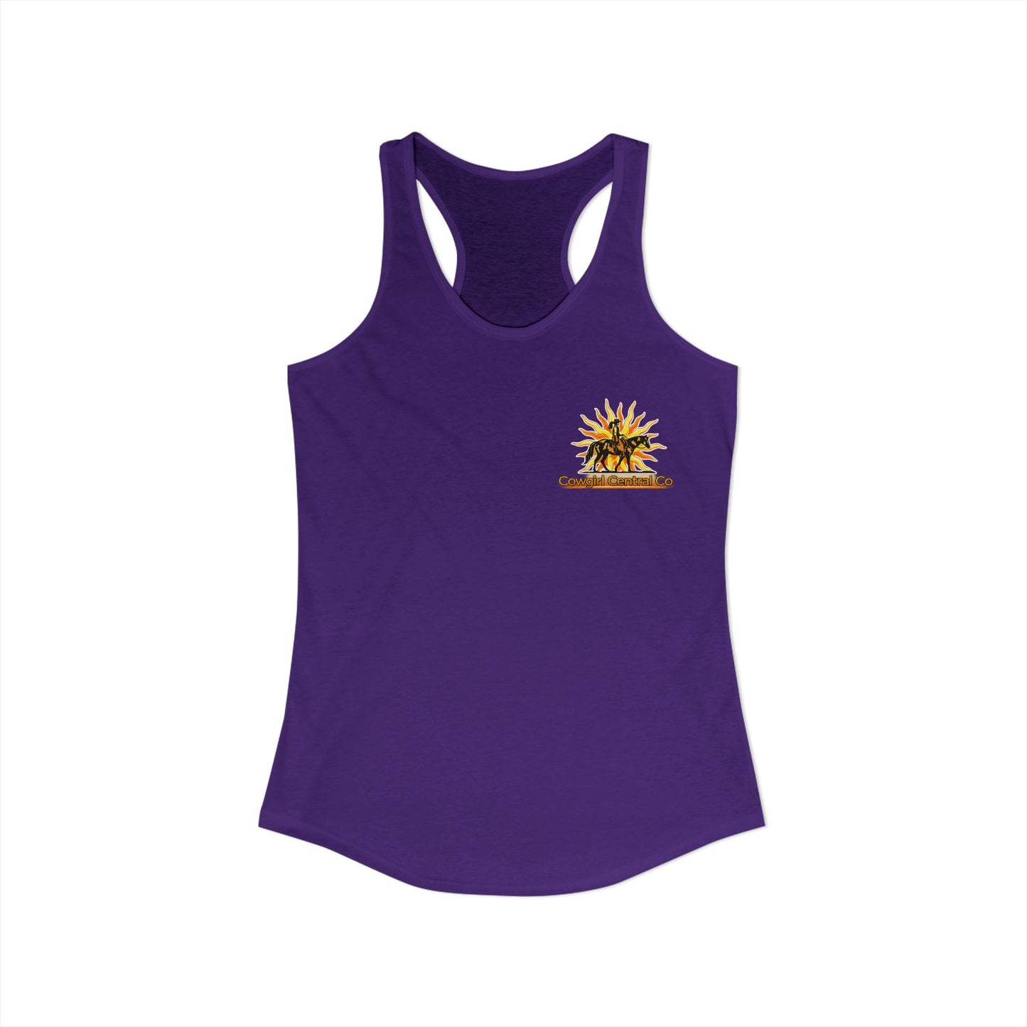 Cowgirl Central Co. Racerback Tank