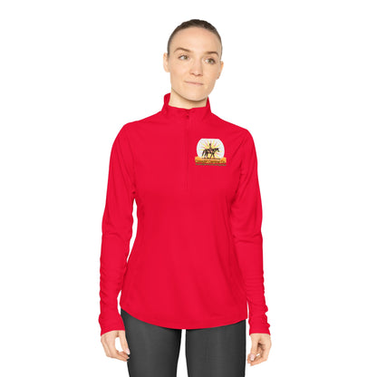 Cowgirl Central Co. Quarter-Zip Pullover
