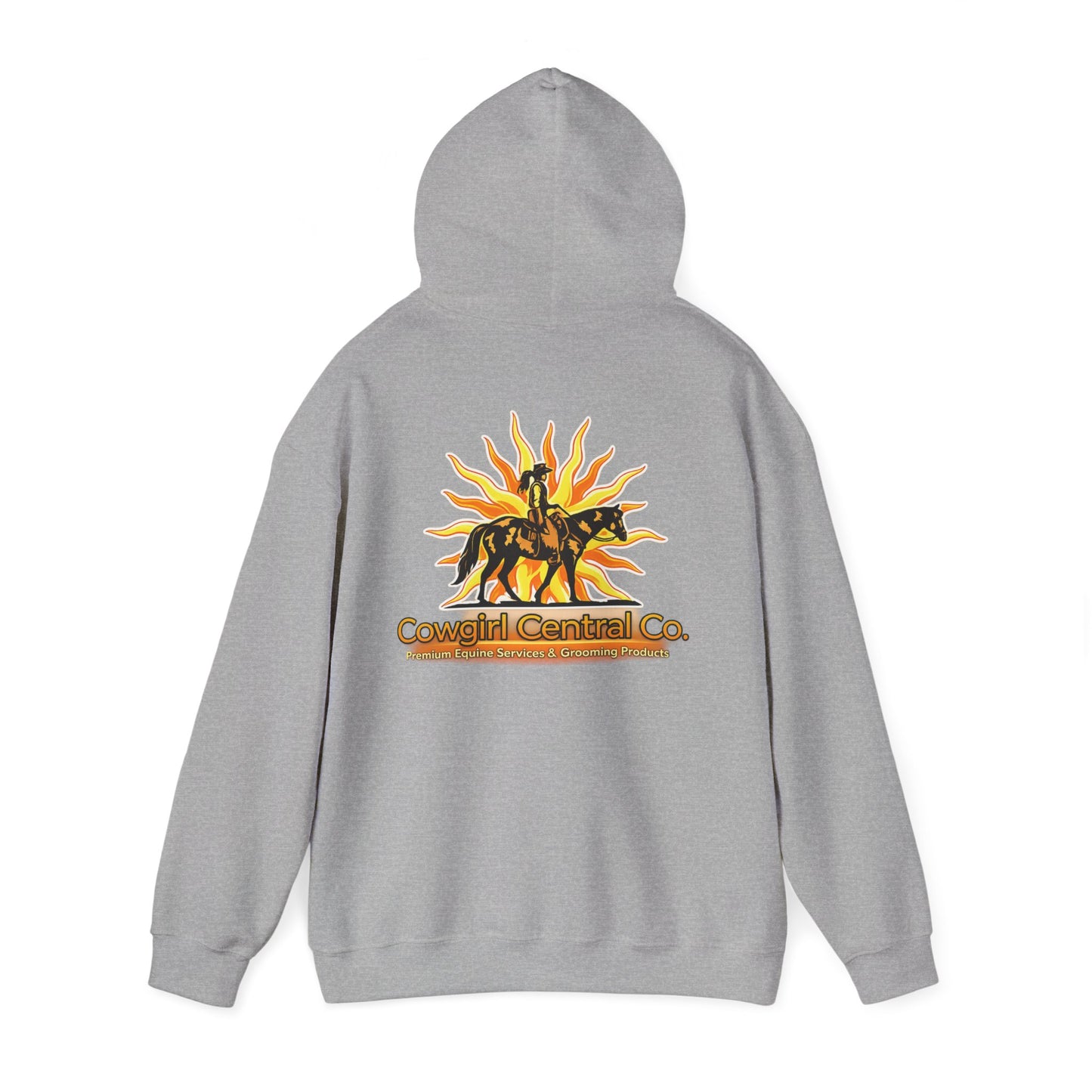 Cowgirl Central Co. - Branded Heavy Blend Hooded Sweatshirt