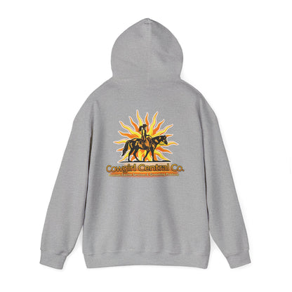 Cowgirl Central Co. - Branded Heavy Blend Hooded Sweatshirt
