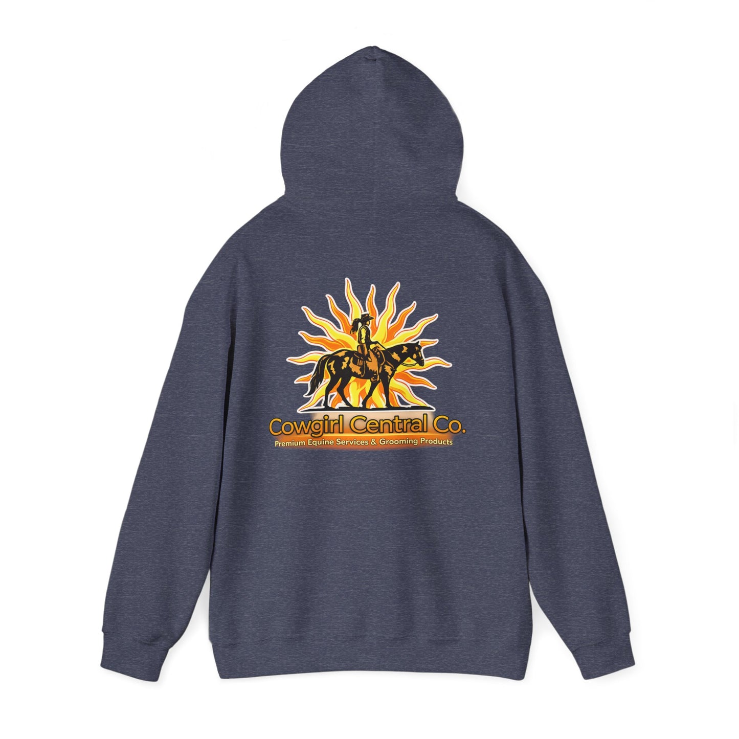 Cowgirl Central Co. - Branded Heavy Blend Hooded Sweatshirt