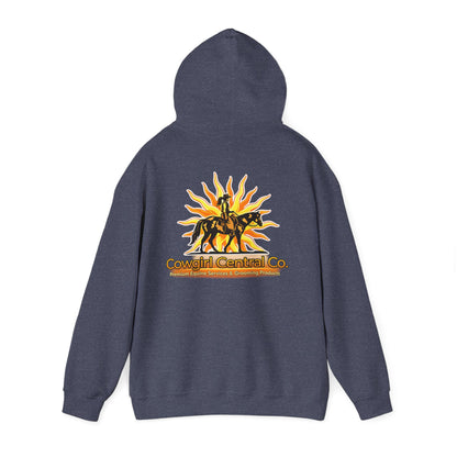Cowgirl Central Co. - Branded Heavy Blend Hooded Sweatshirt