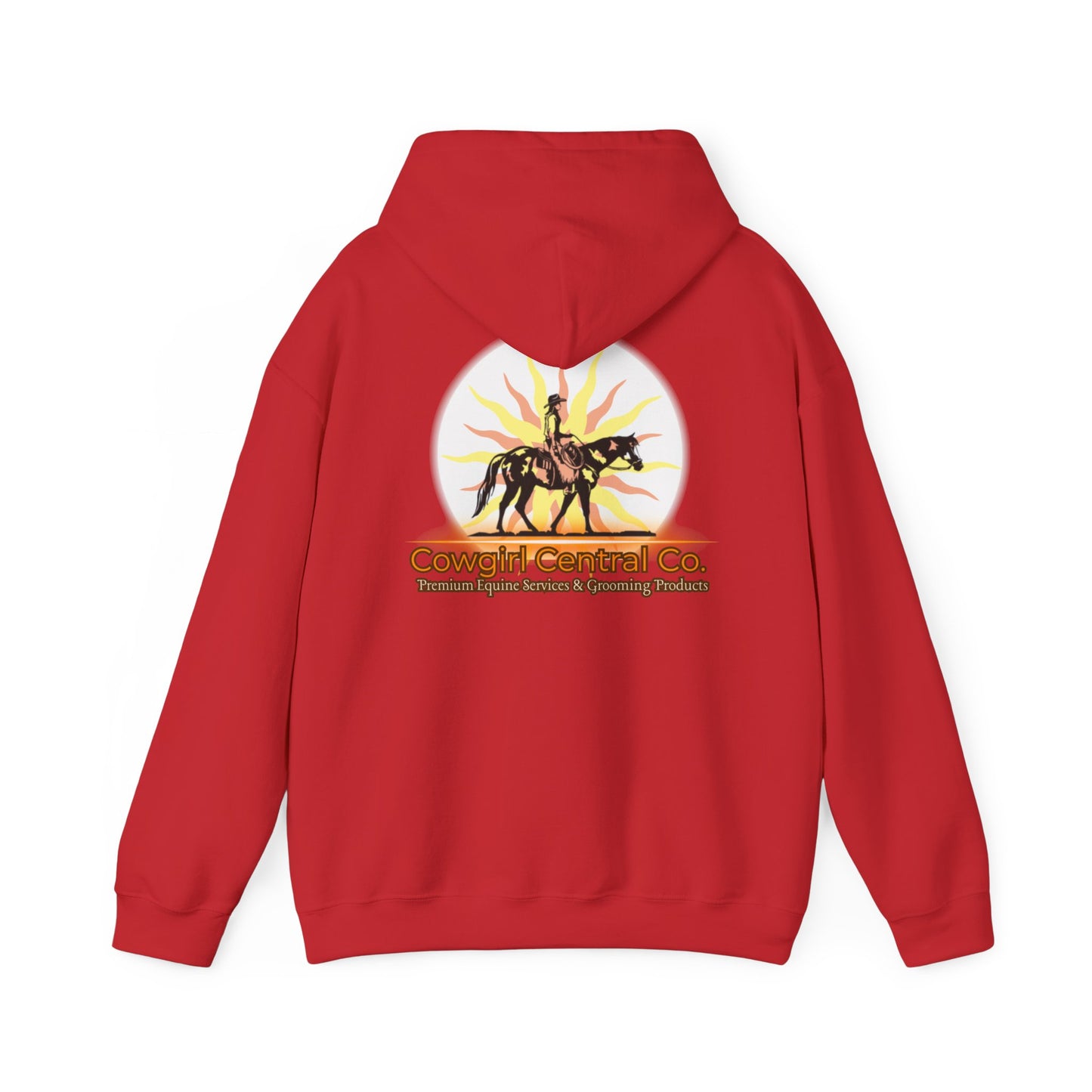 Cowgirl Central Co. - Branded Heavy Blend™ Hooded Sweatshirt