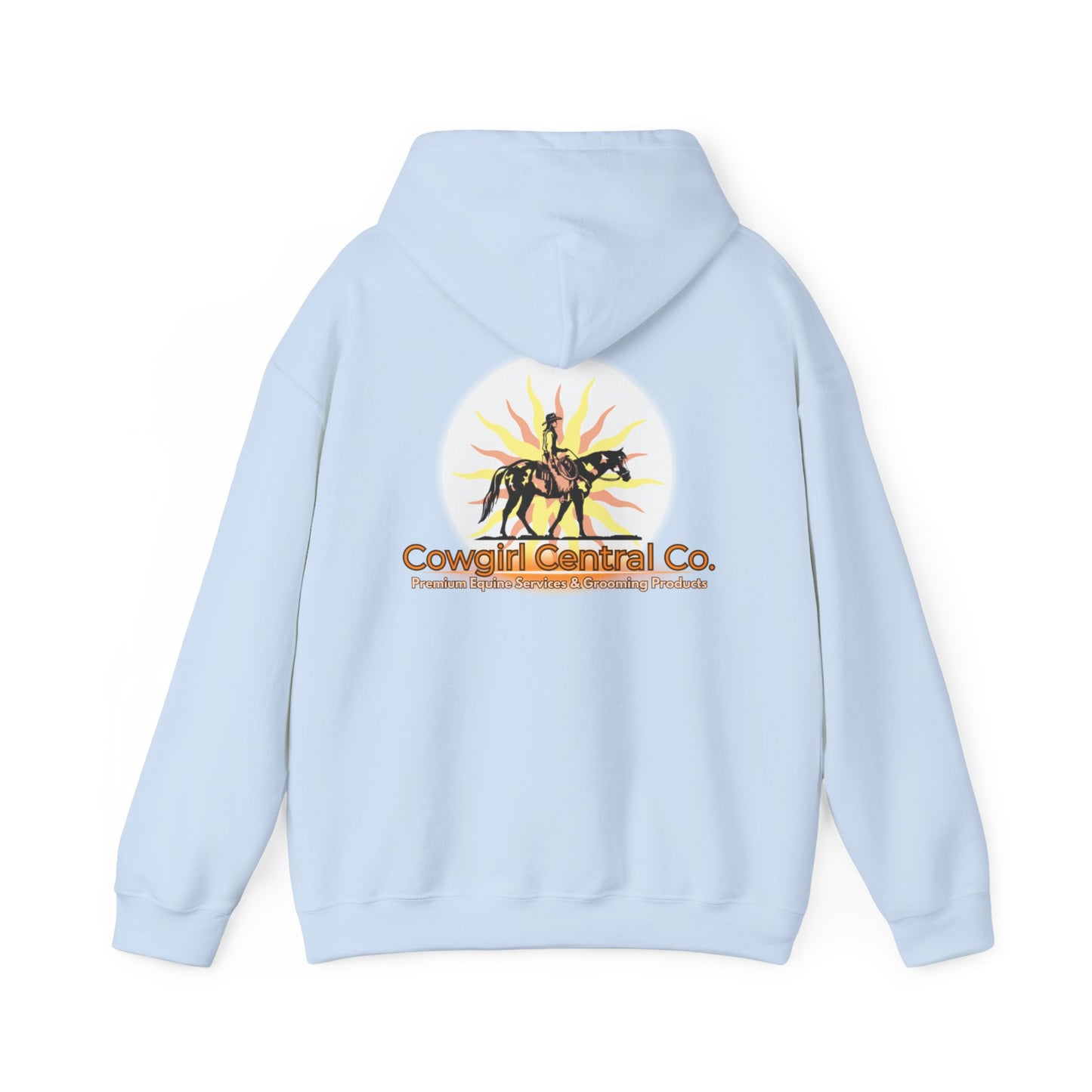 Cowgirl Central Co. - Branded Heavy Blend Hooded Sweatshirt