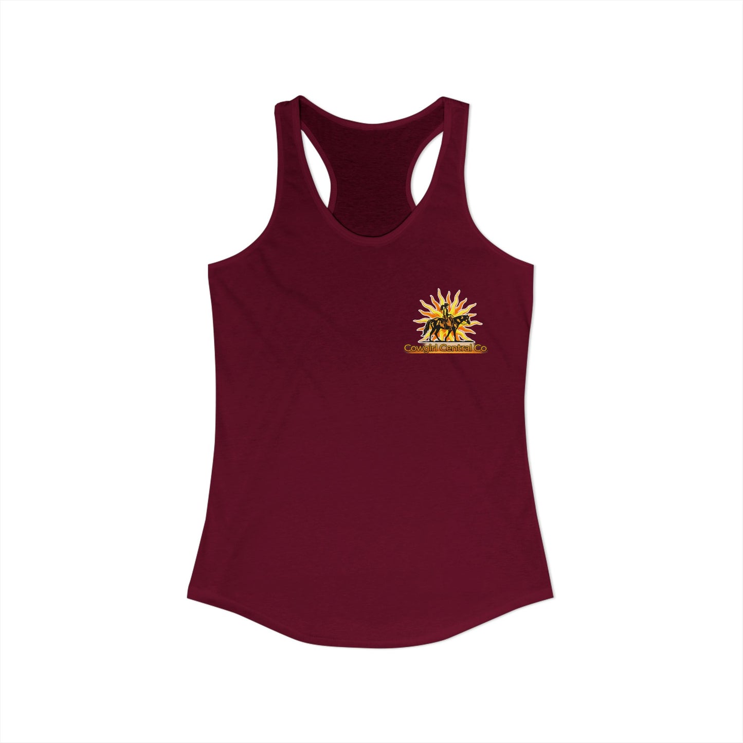 Cowgirl Central Co. Racerback Tank