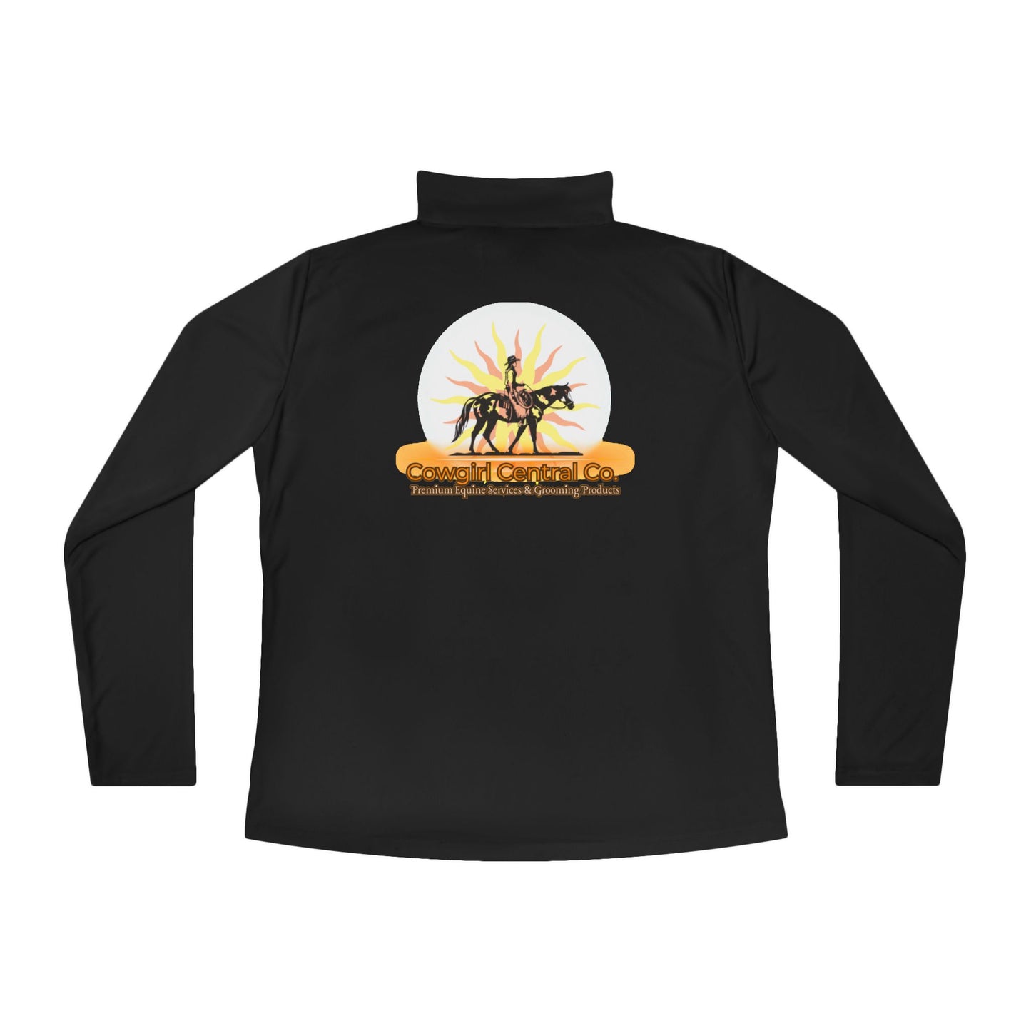Cowgirl Central Co. Quarter-Zip Pullover