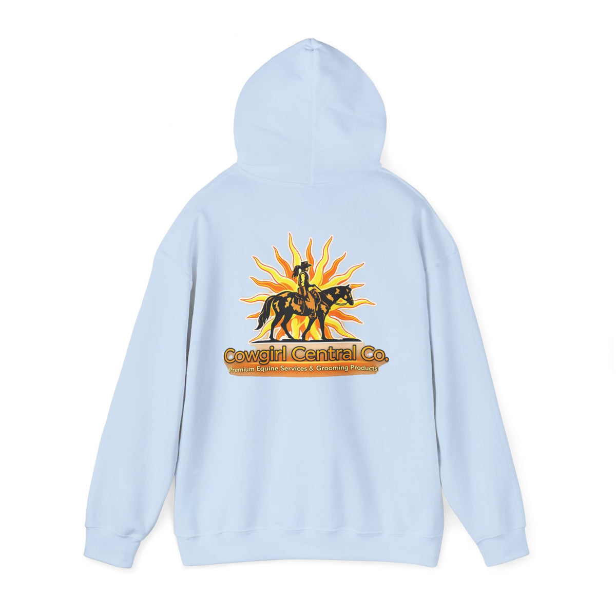 Cowgirl Central Co. - Branded Heavy Blend Hooded Sweatshirt