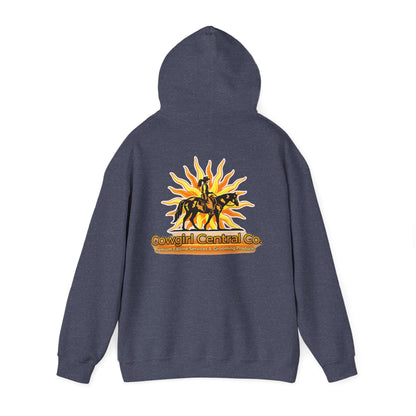 Cowgirl Central Co. - Branded Heavy Blend Hooded Sweatshirt