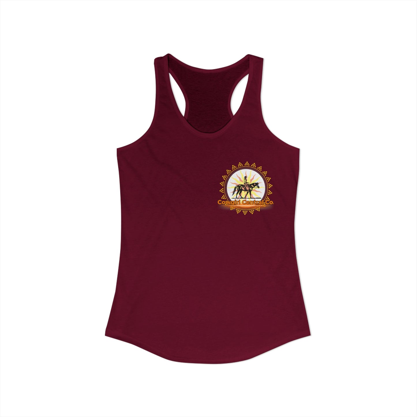 Cowgirl Central Co. Racerback Tank