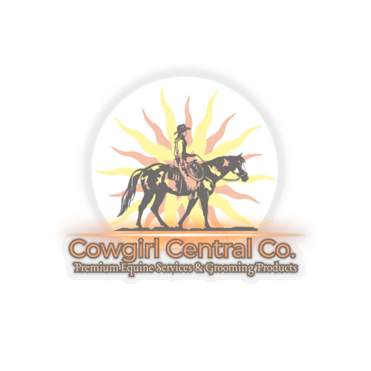 Cowgirl Central Co. Stickers