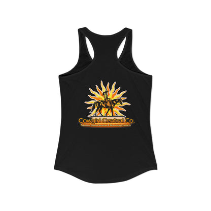 Cowgirl Central Co. Racerback Tank